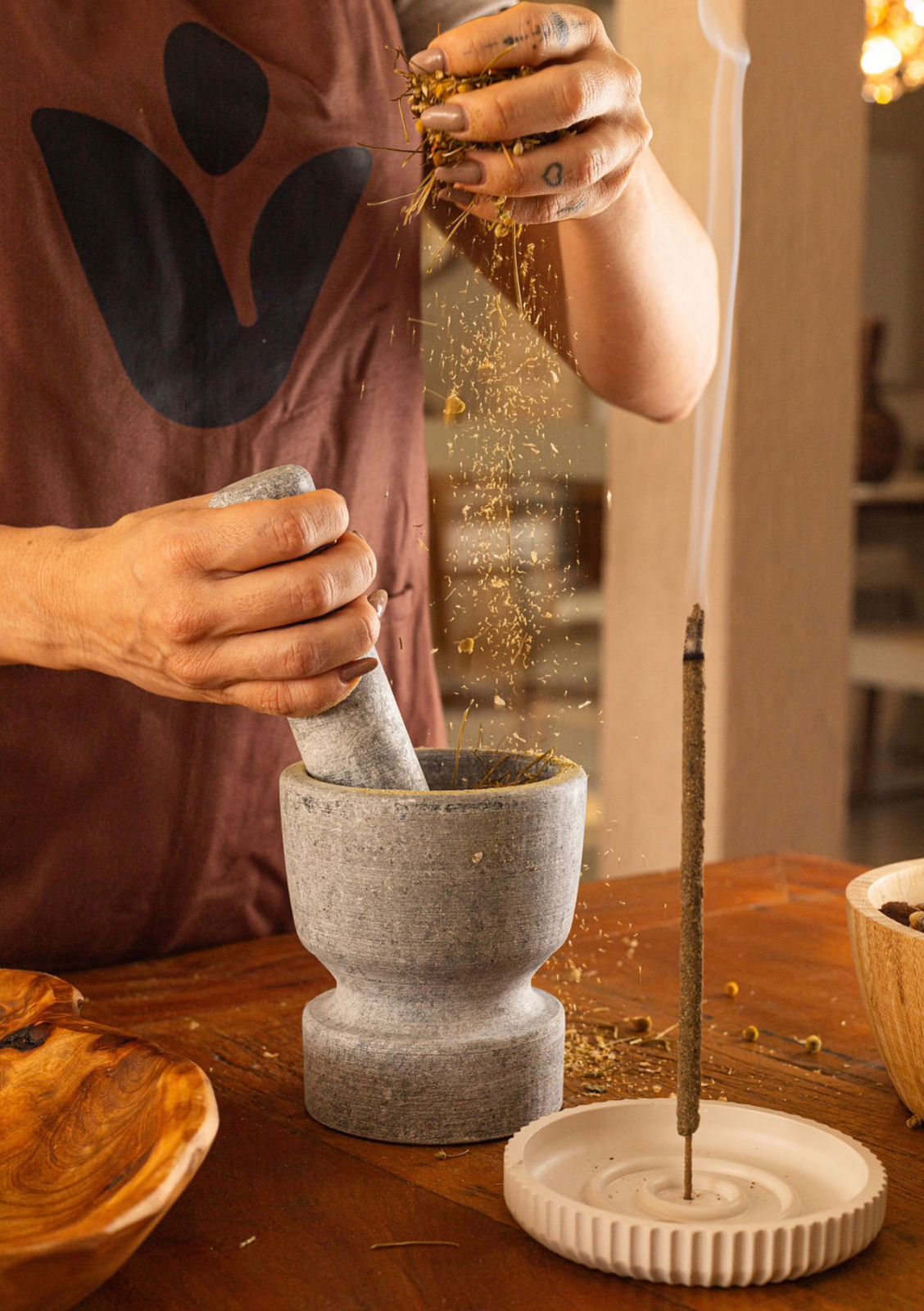 Incenso Natural Canela Nirvana Premium – Atrai Dinheiro e Prosperidade