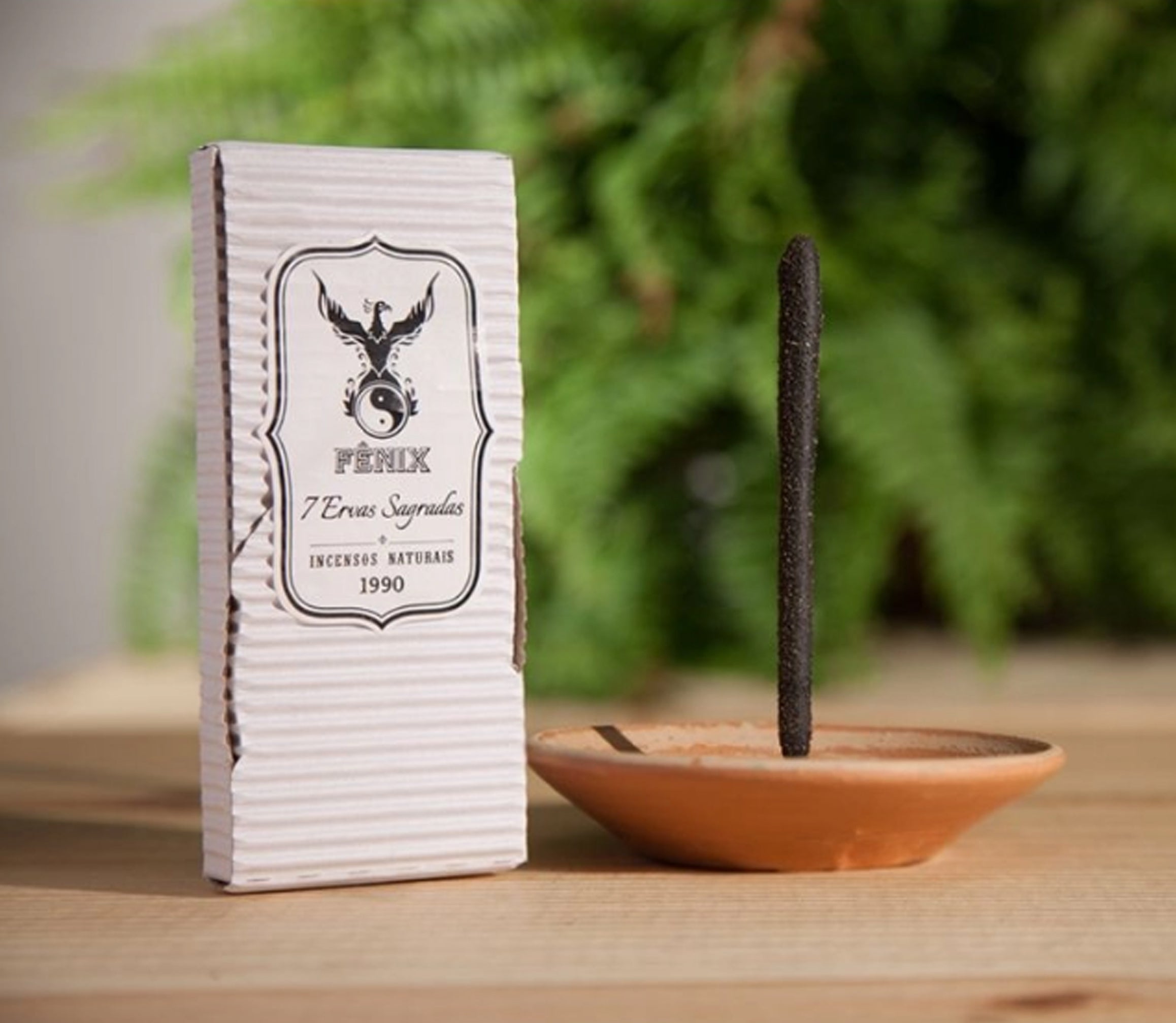 Incenso Natural de 7 Ervas Sagradas – Limpeza e Purificação Espiritual | Fênix Incensos