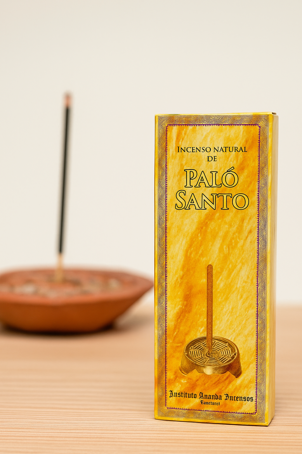 Incenso Ananda Natural Artesanal Premium Palo Santo – Purificação e Harmonia