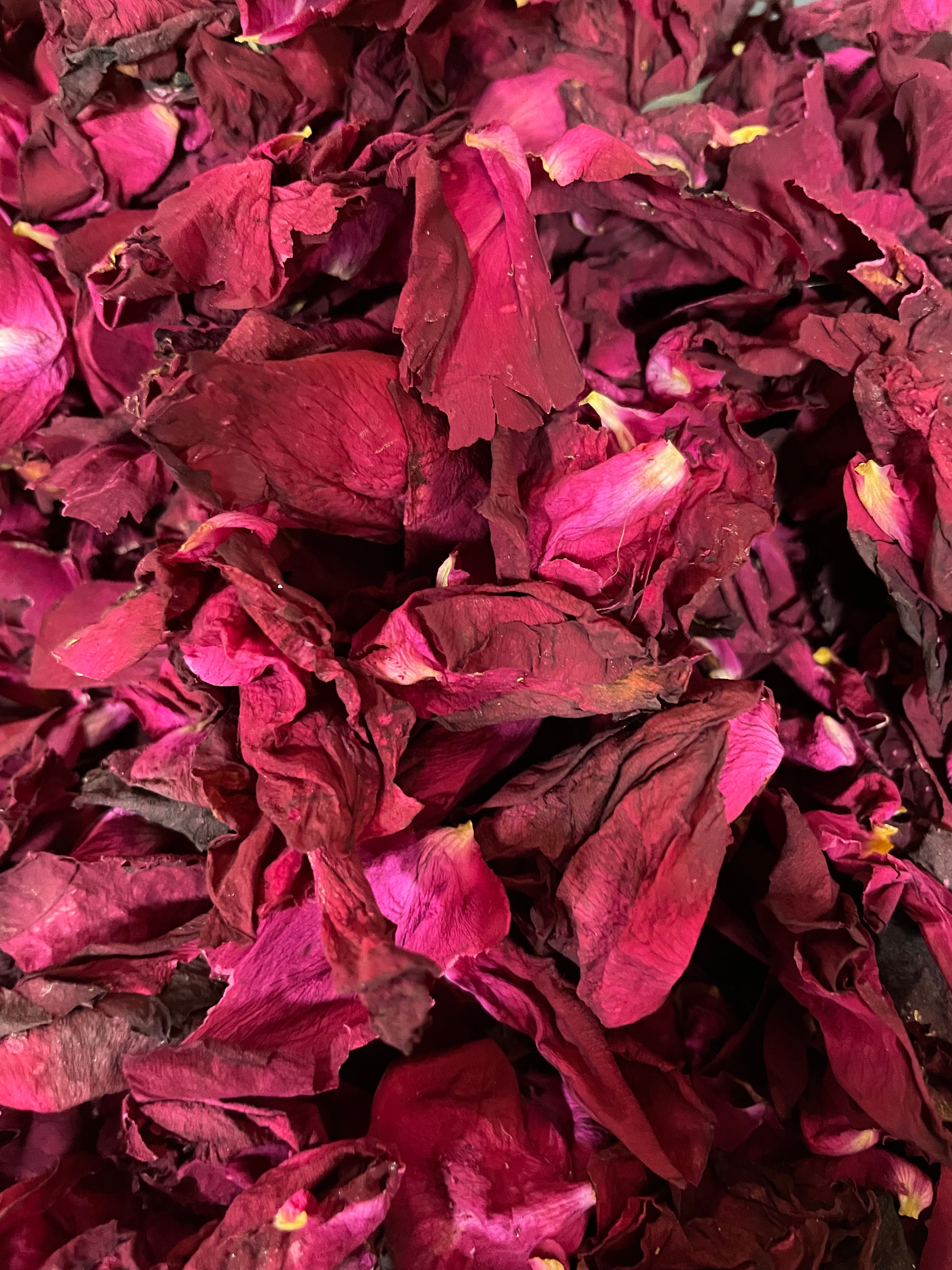 Pétalas de Rosa Vermelha Secas Naturais 10g – Banho Espiritual, Amor e Atração