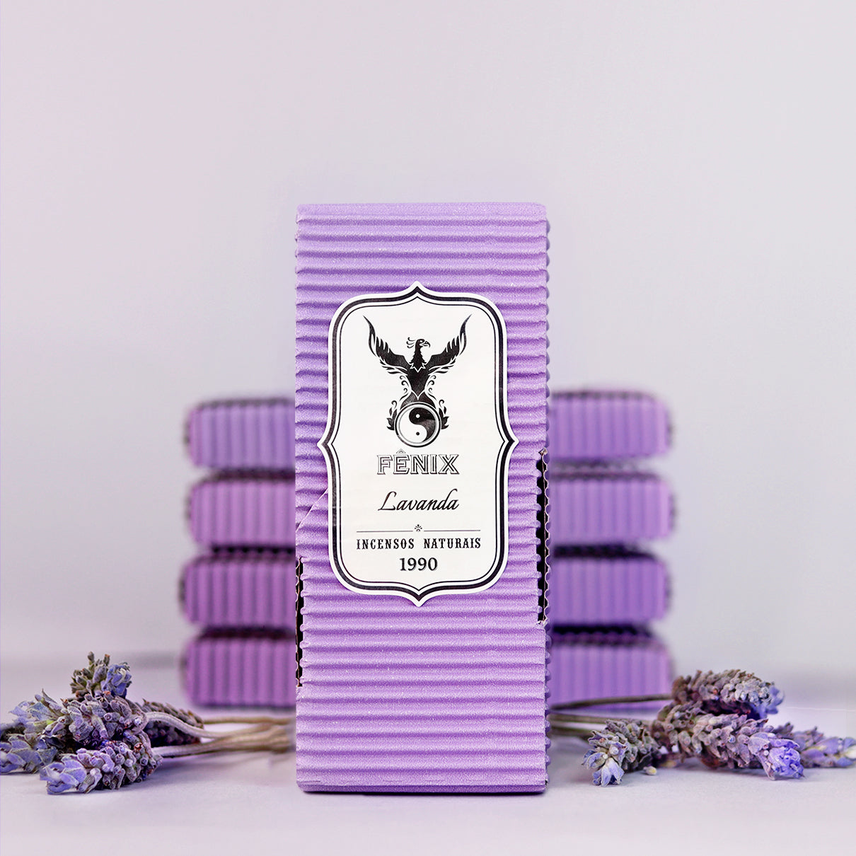 Incenso Natural de Lavanda – Relaxamento, Sono e Harmonia | Fênix Incensos