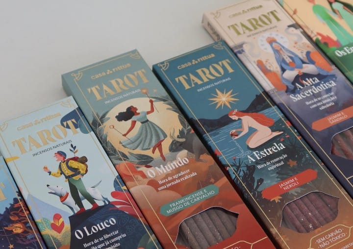 Incenso Nirvana Linha Tarot - O Mago – Concentração, Criatividade e Autoconfiança