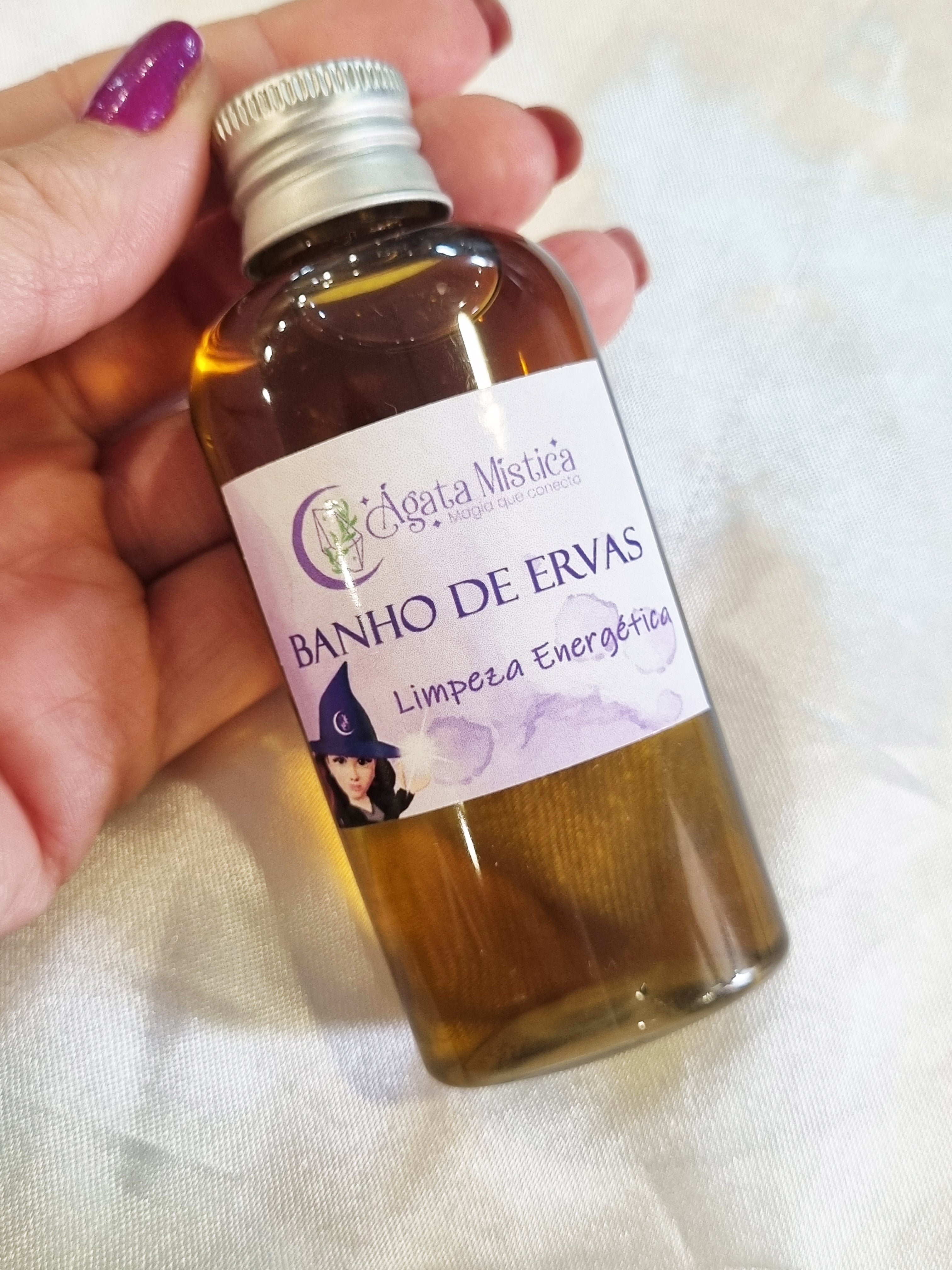 Banho Concentrado - Limpeza Energética | Purificação e Proteção Espiritual