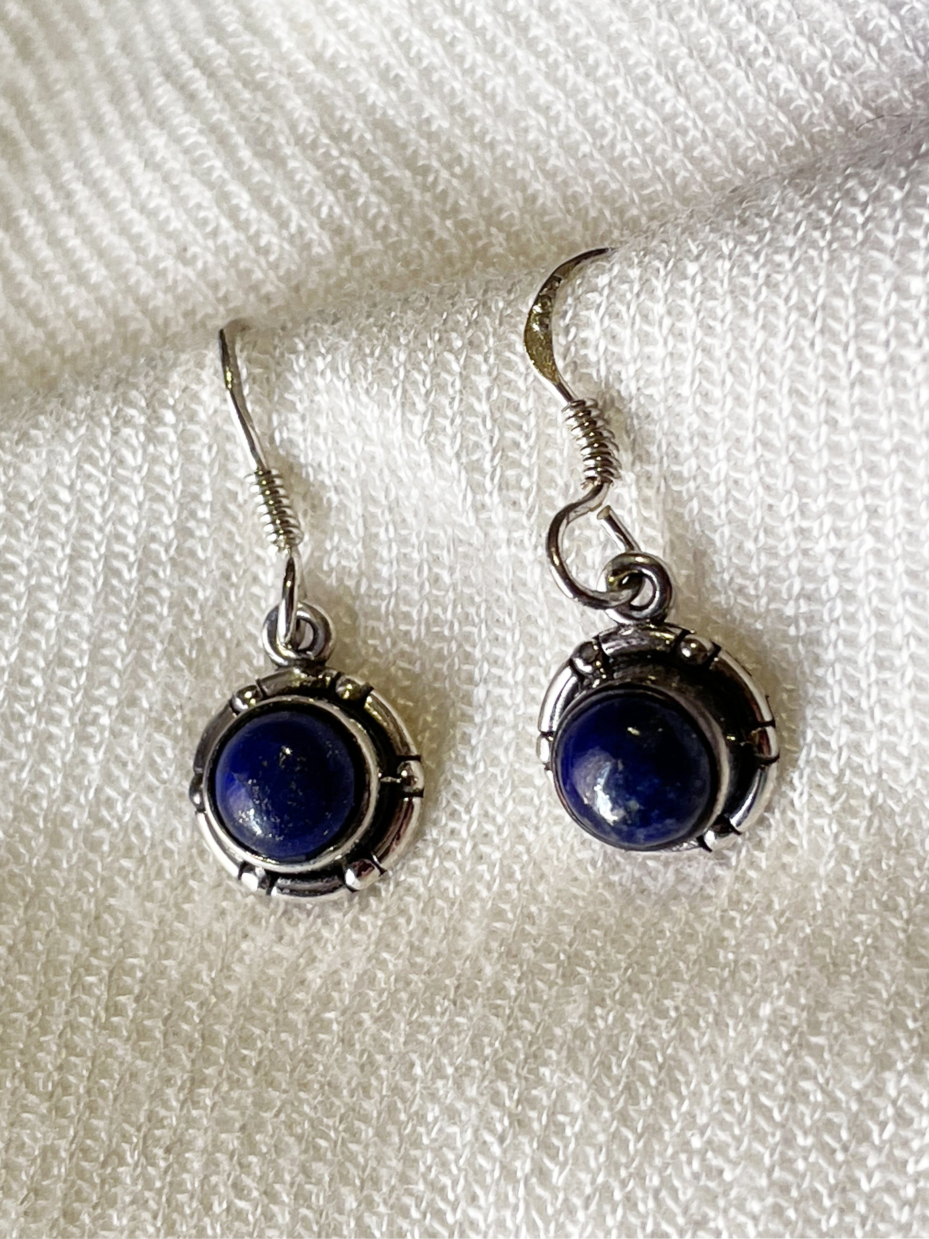 Brincos de Lápis Lazuli em Prata 925 | Sabedoria, Verdade e Consciência