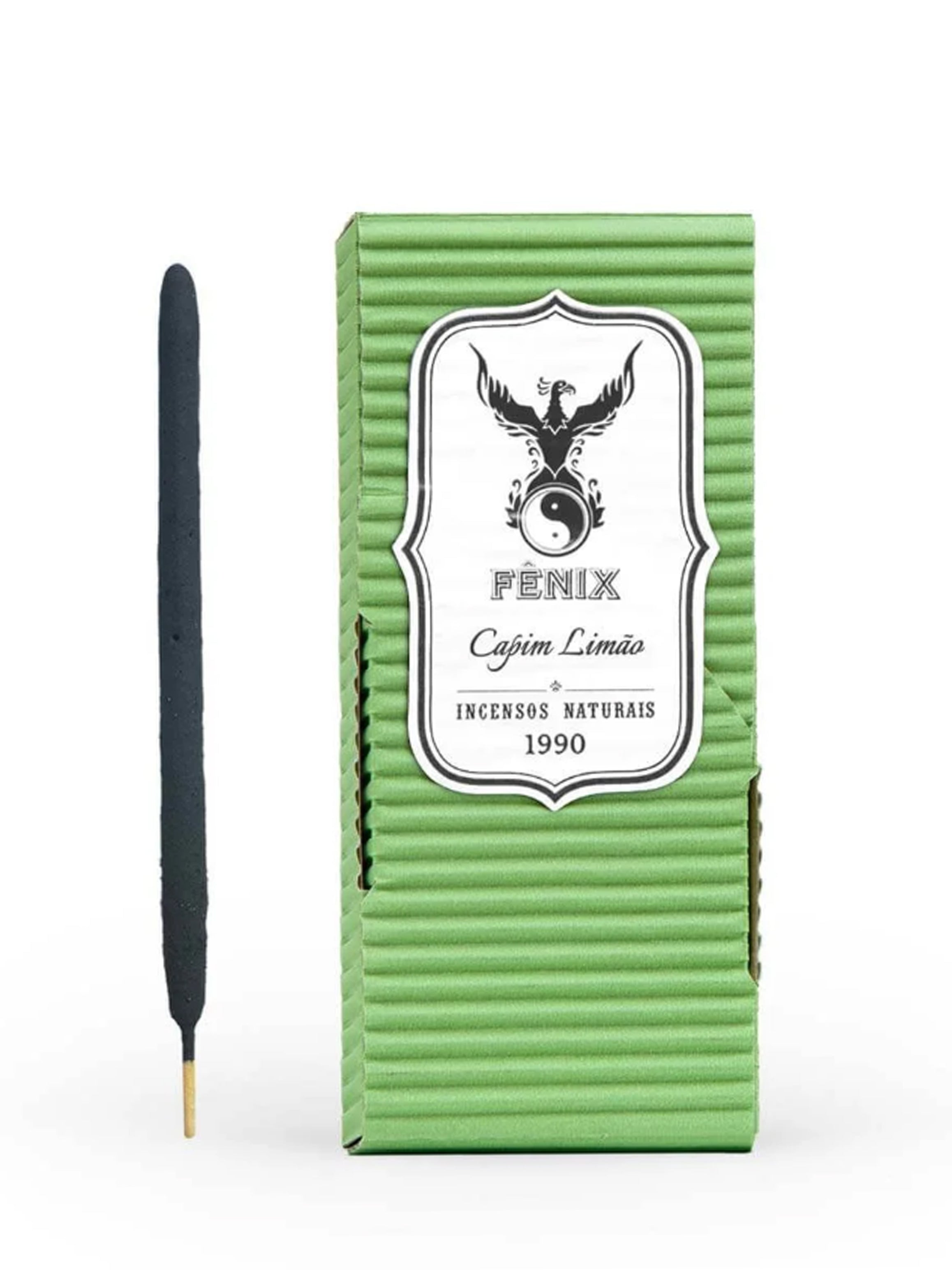 Incenso Natural de Capim Limão - Clareza mental e alívio da ansiedade | Fênix Incensos