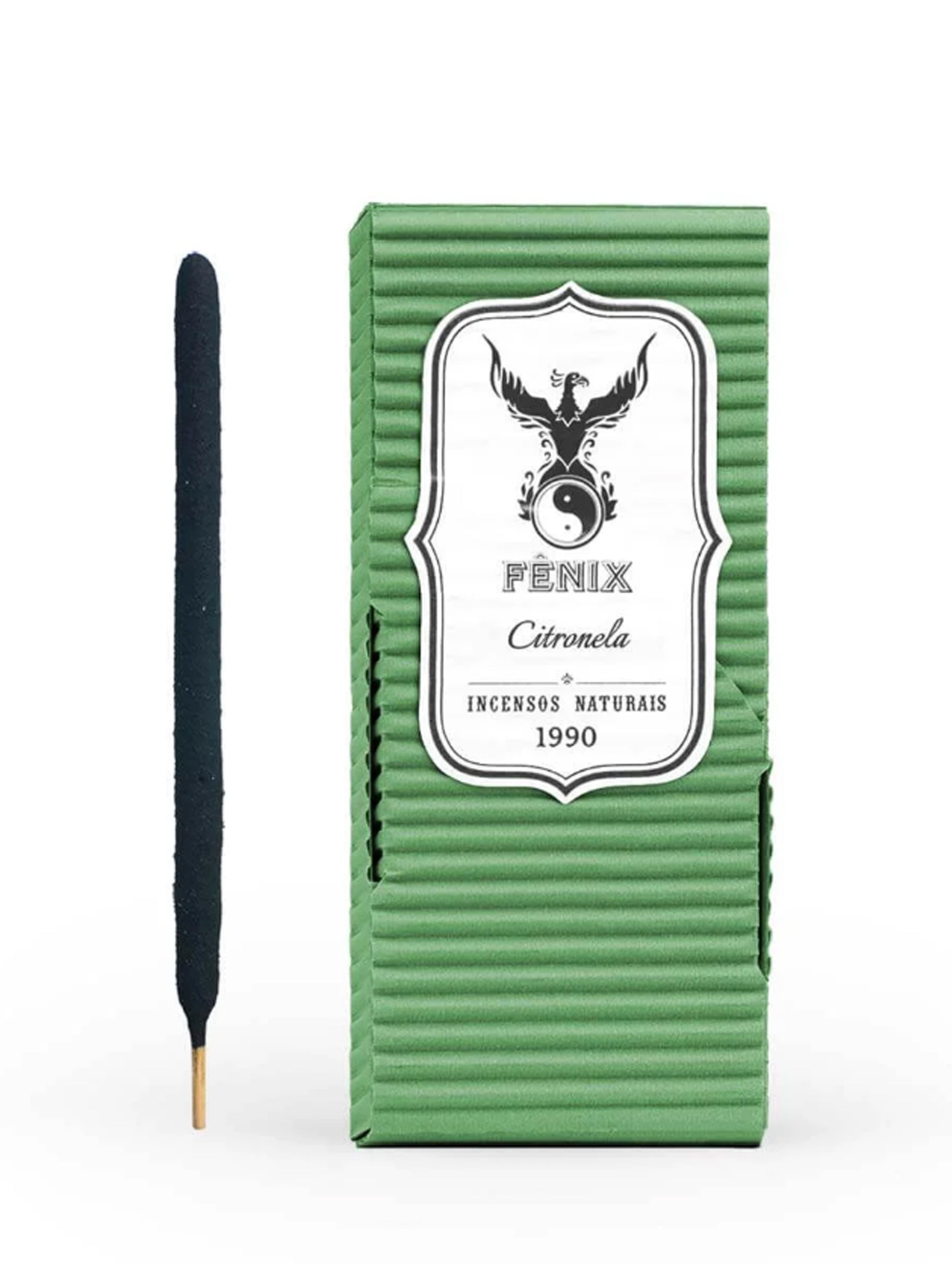 Incenso Natural de Citronela – Repelente Natural e Revitalizante | Fênix Incensos