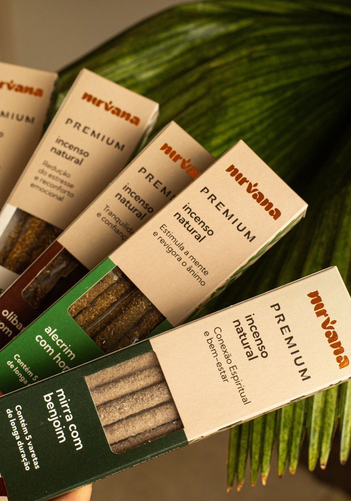 Incenso Natural Arruda Nirvana Premium – Limpeza Energética e Proteção Contra Inveja