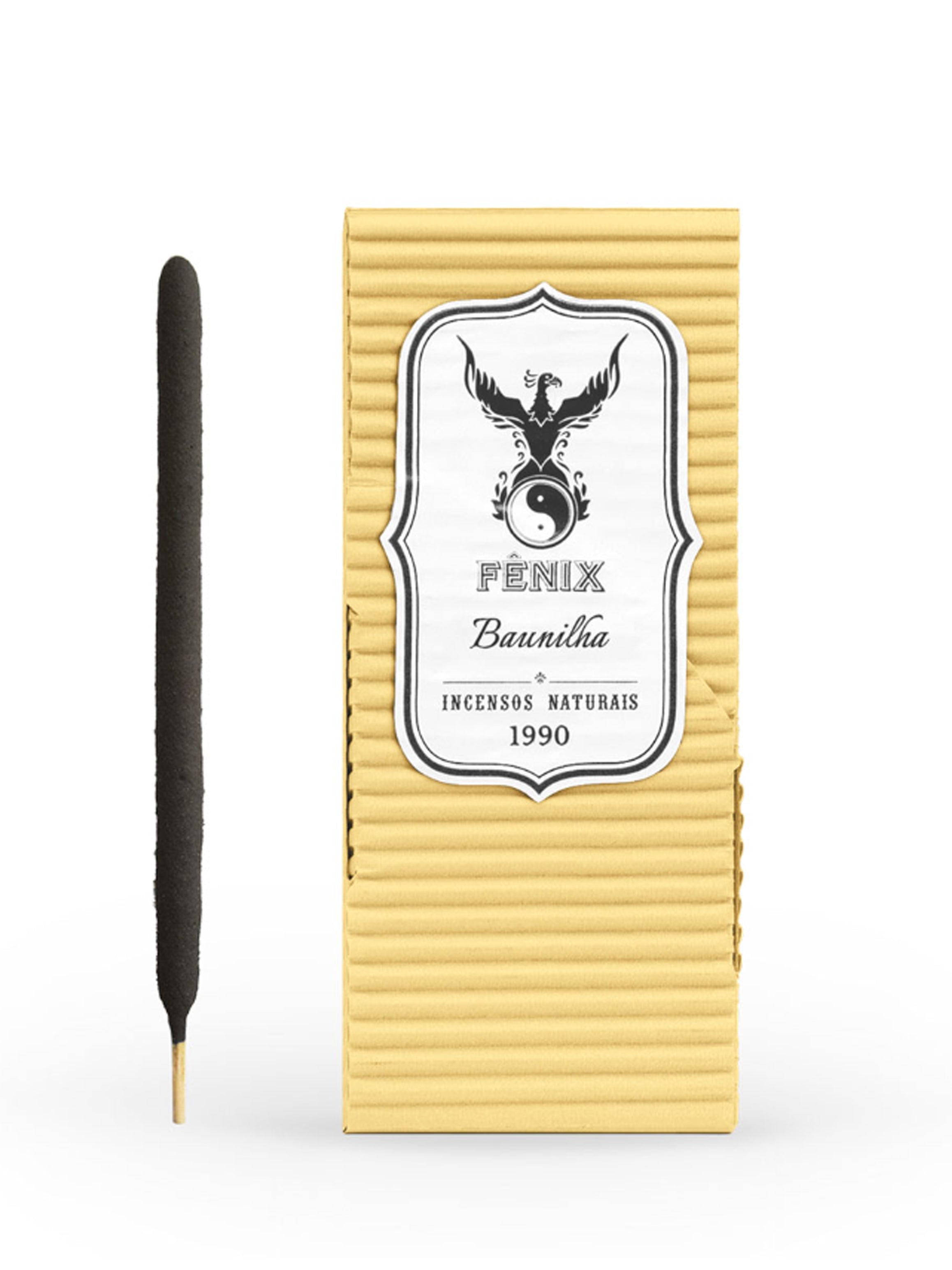 Incenso Natural de Baunilha – Aroma Doce e Aconchegante | Fênix Incensos