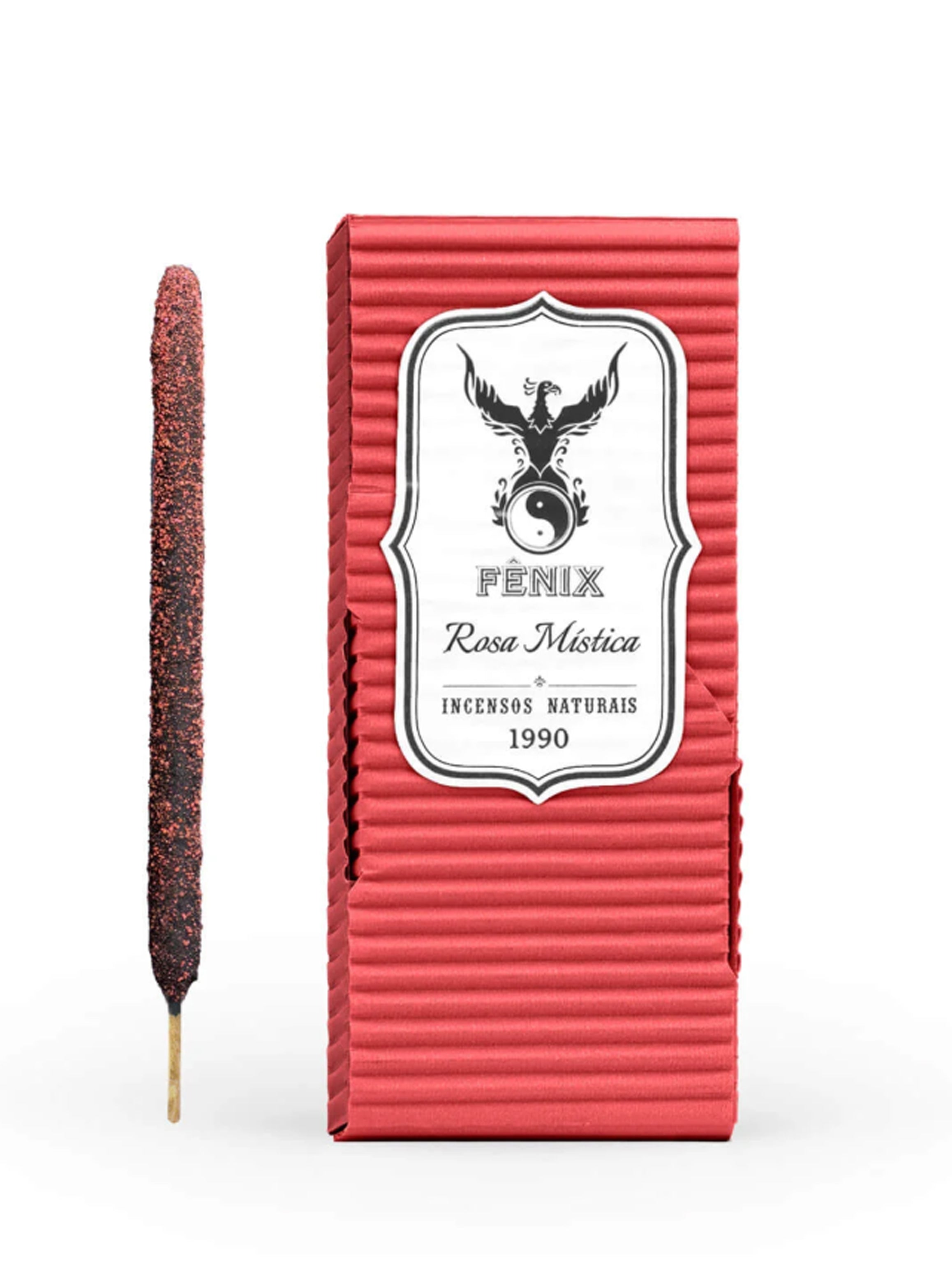 Incenso Natural Rosa Mística – Feminilidade Divina e Introspecção | Fênix Incensos