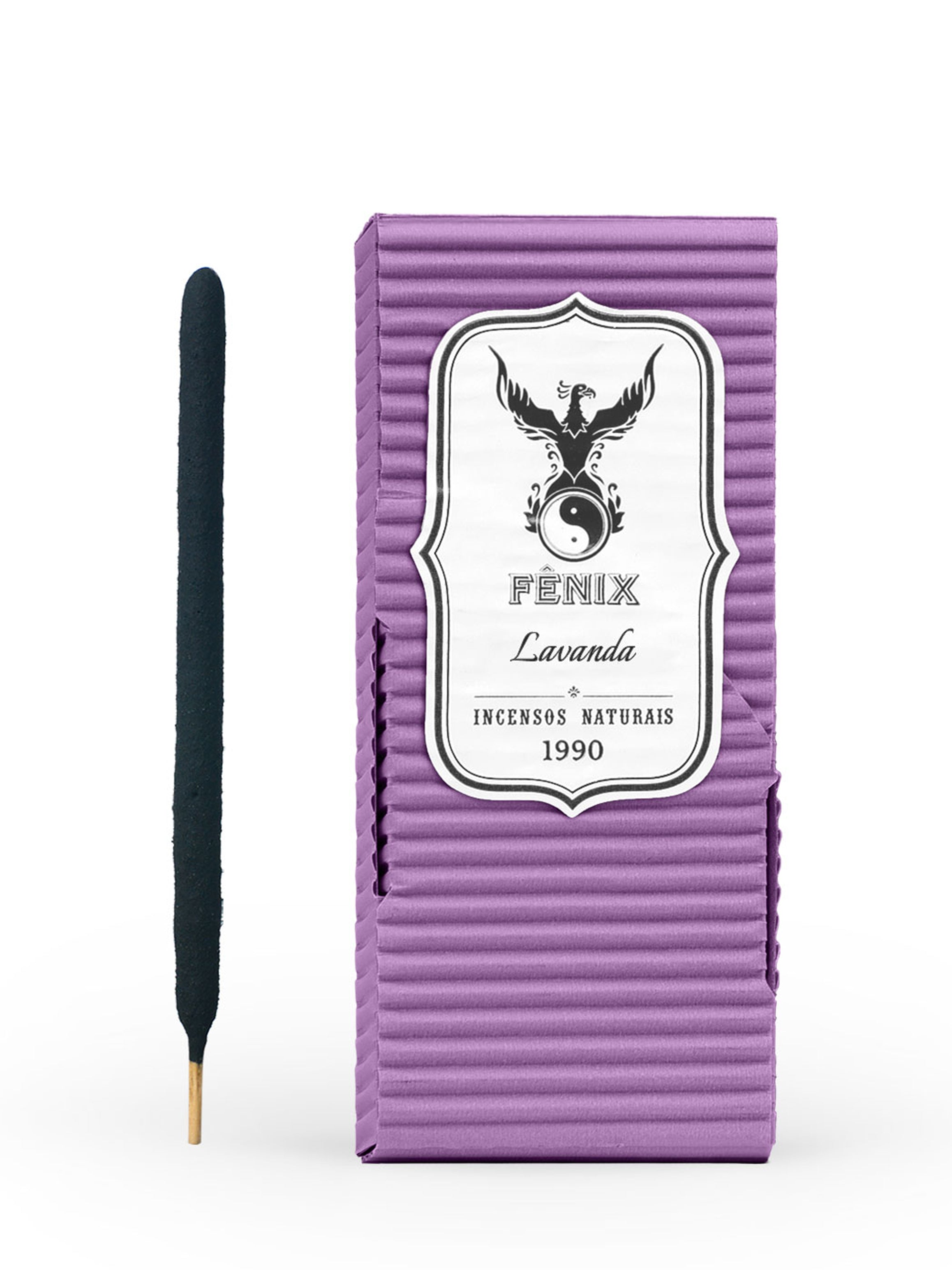 Incenso Natural de Lavanda – Relaxamento, Sono e Harmonia | Fênix Incensos
