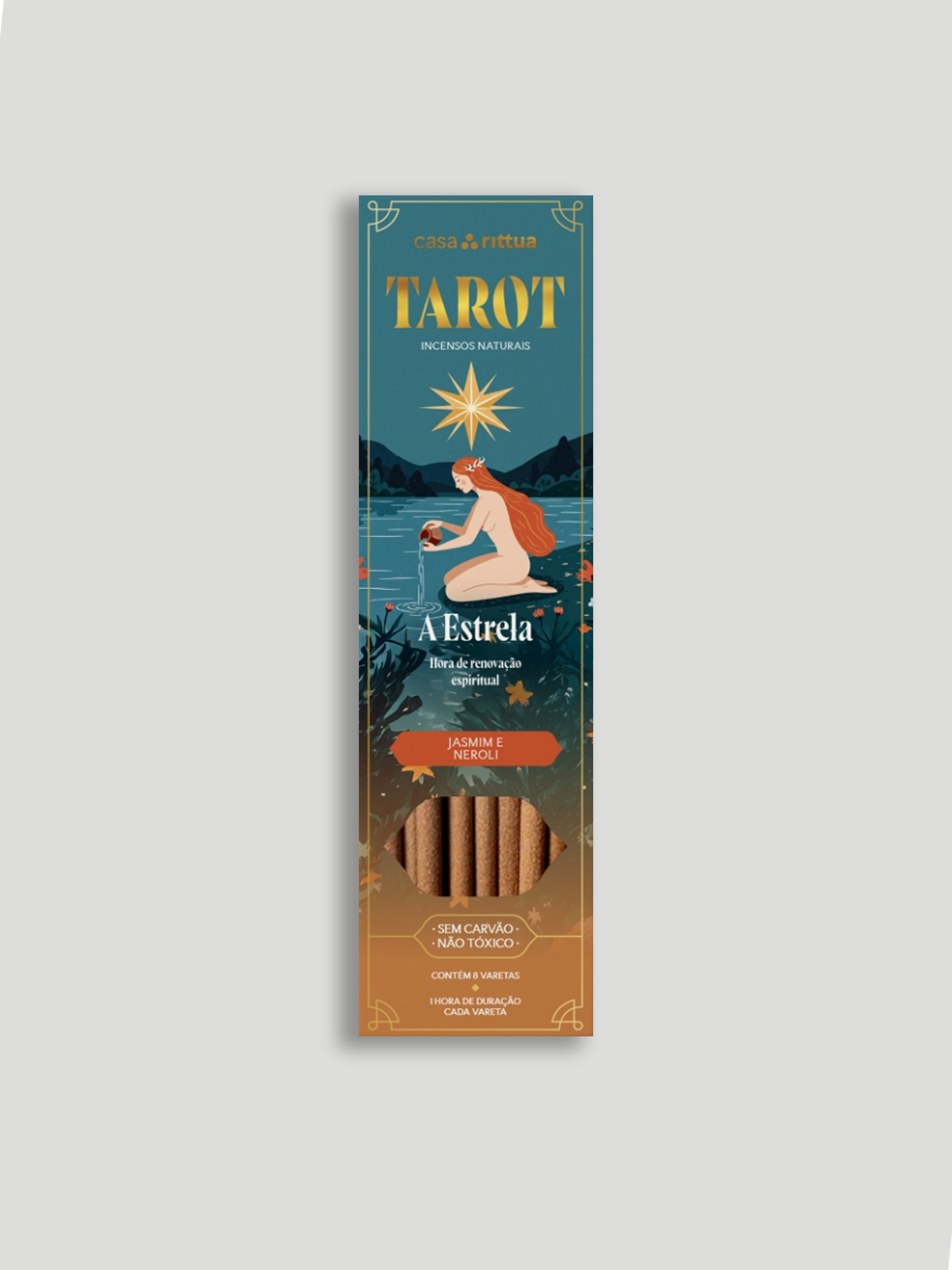 Incenso Nirvana Linha Tarot - A Estrela – Esperança, Renovação Espiritual e Inspiração