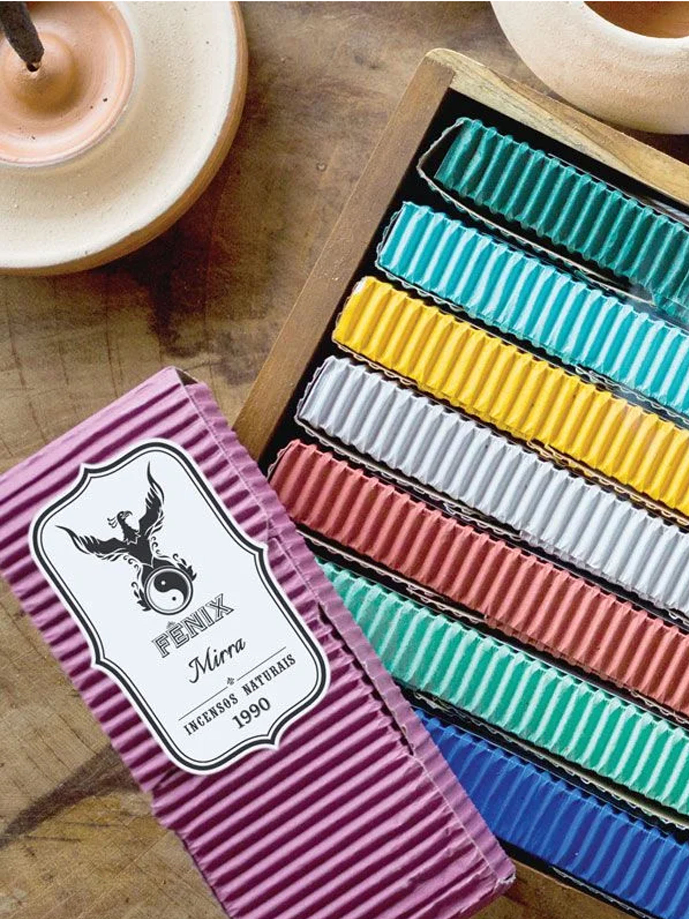 Incenso Natural de Mirra – Conexão Espiritual, Limpeza Energética e Meditação | Fênix Incenso