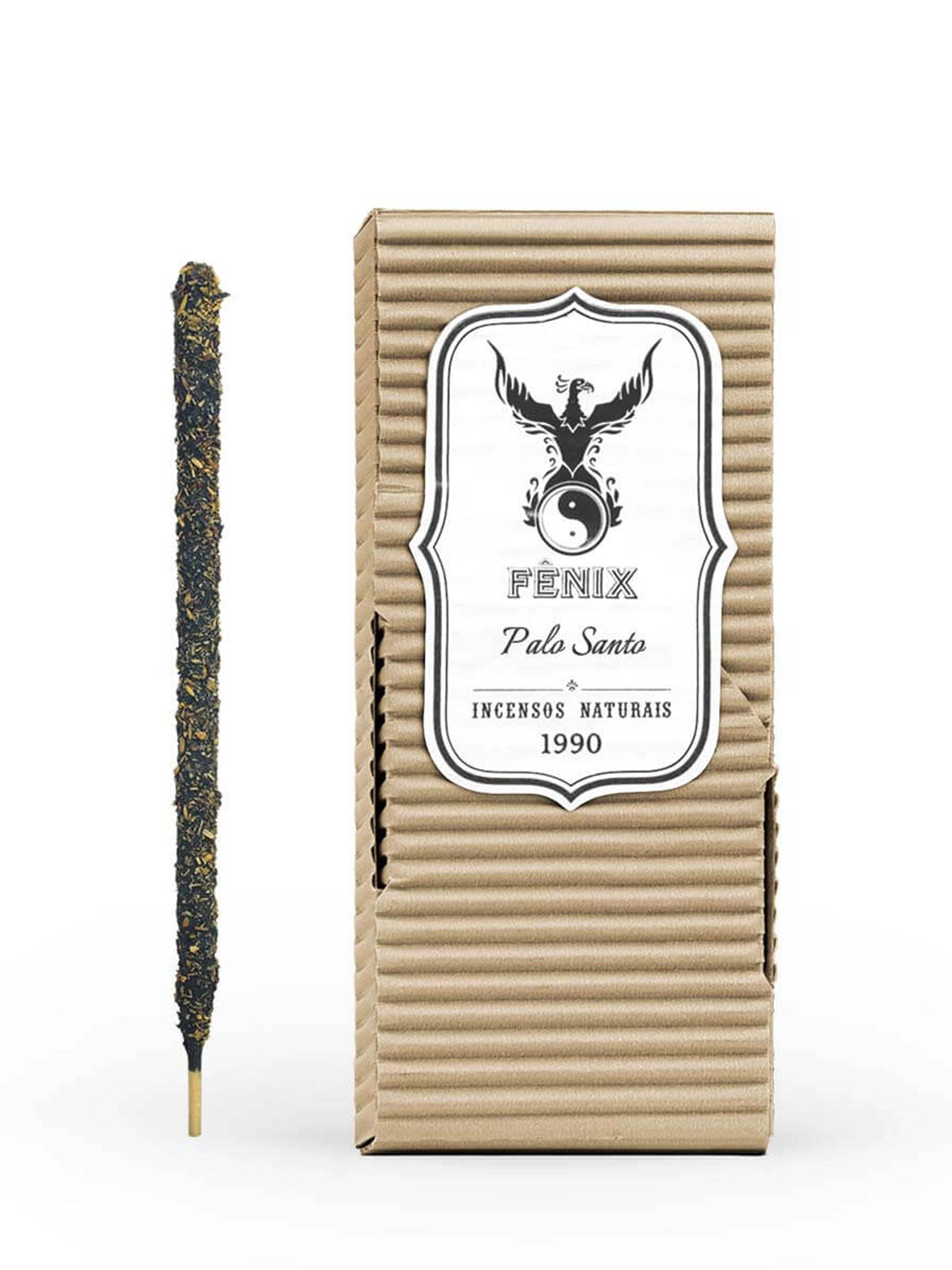 Incenso Natural de Palo Santo – Limpeza Energética e Proteção Espiritual | Fênix Incensos
