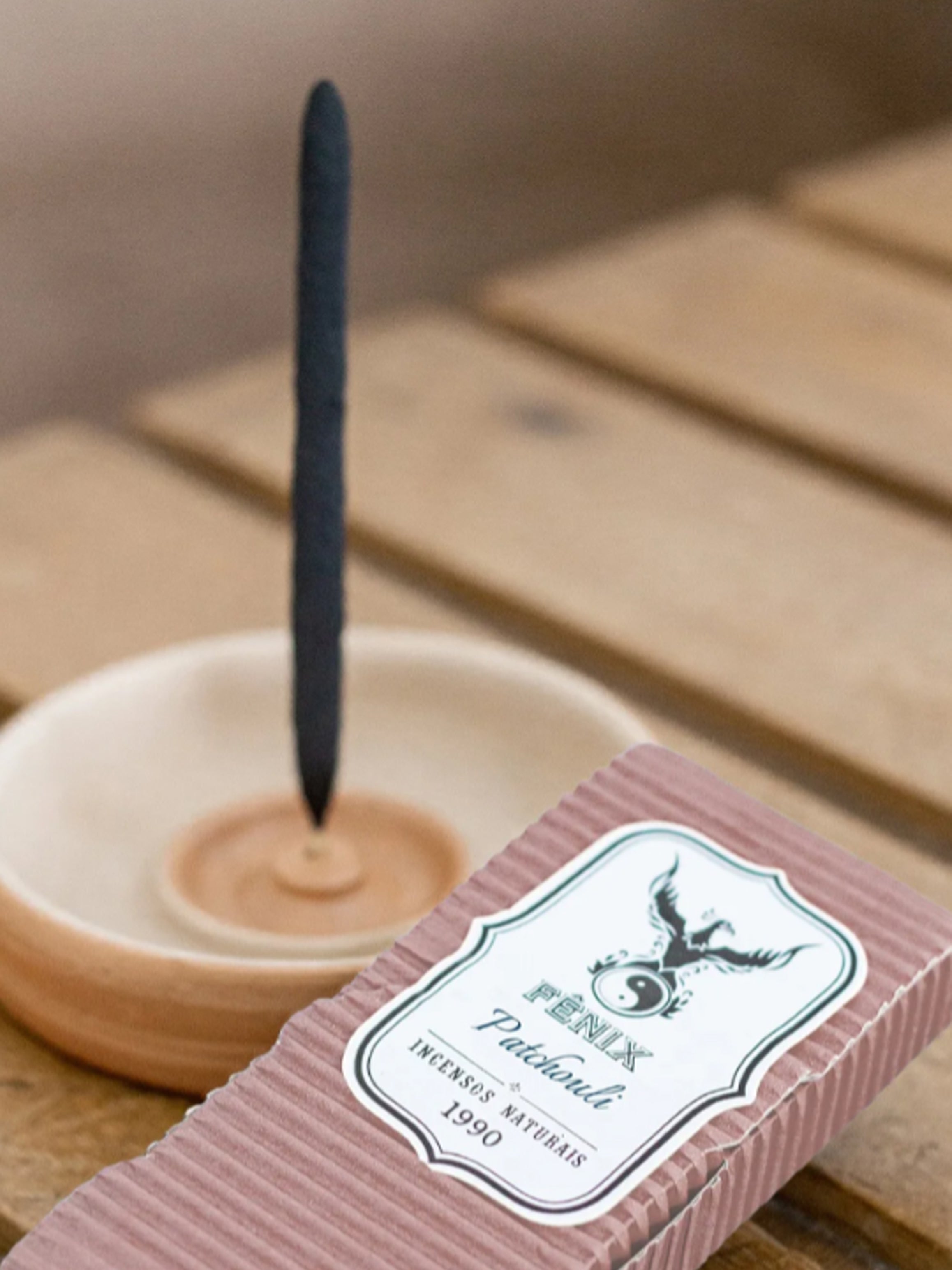 Incenso Natural de Patchouli Fênix – Afrodisíacas e Energizantes | Fênix Incensos
