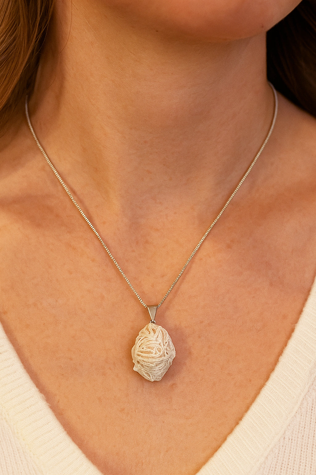 Pingente de Rosa do Deserto – Superação de traumas no Amor e Solidão