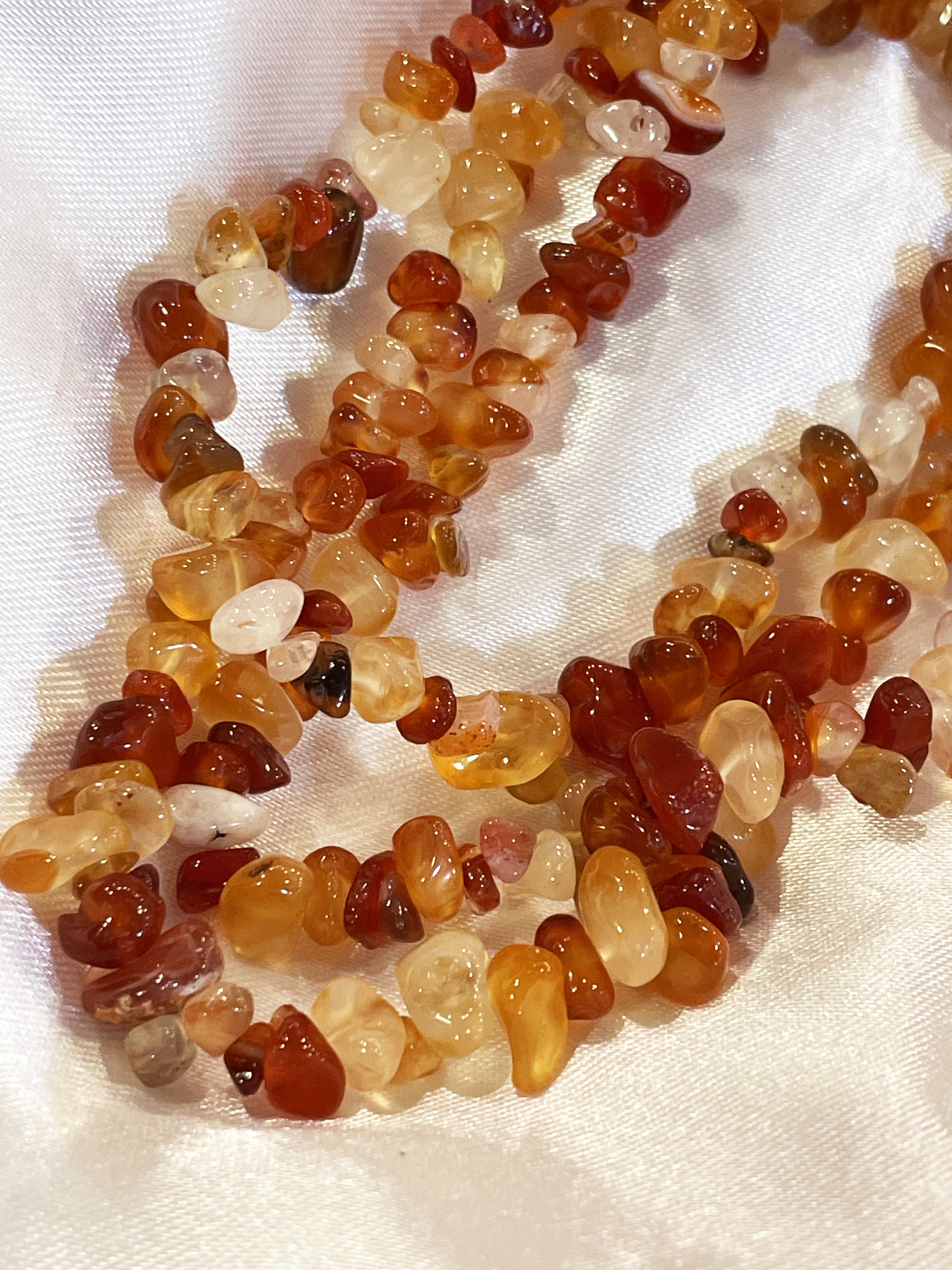 Pulseira Cascalho de Ágata Natural | Positividade e equilíbrio emocional