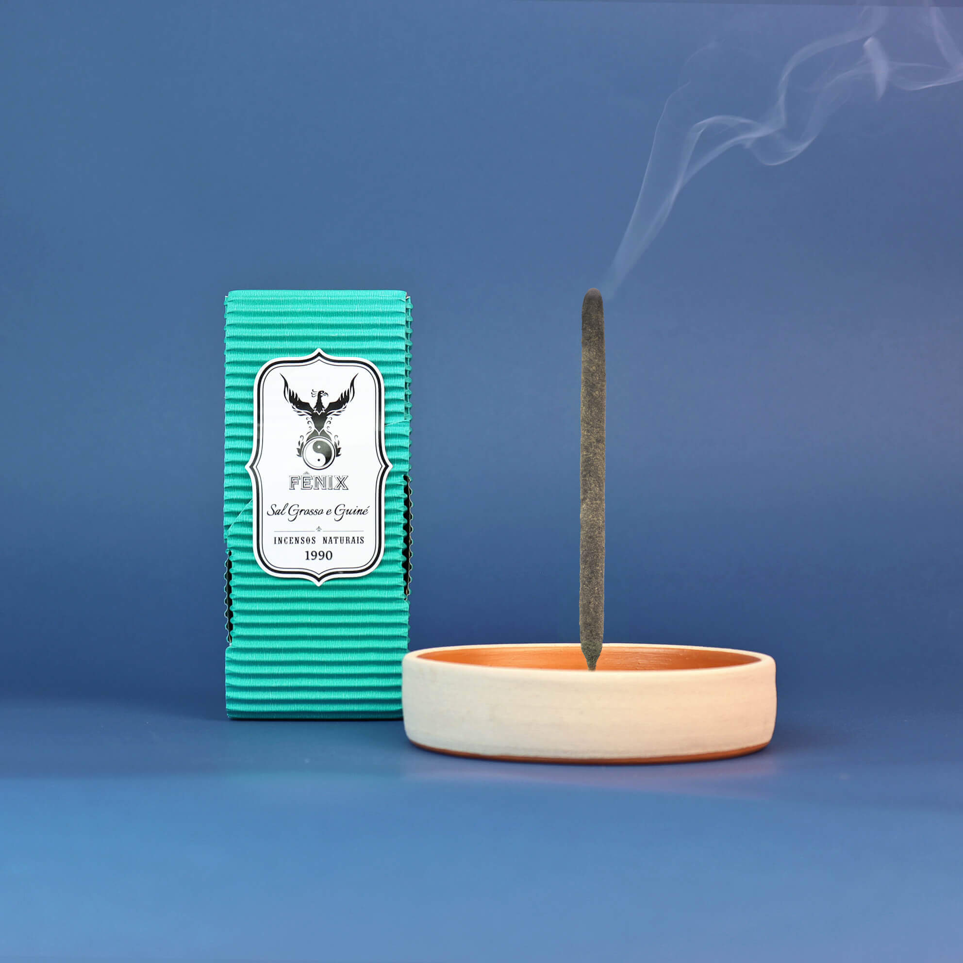 Incenso Natural de Sal Grosso e Guiné – Limpeza e Proteção Energética | Fênix Incensos